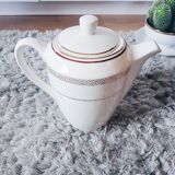 Former Gien Porcelain Teapot Cafeteria