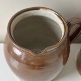 Old glazed stoneware pot