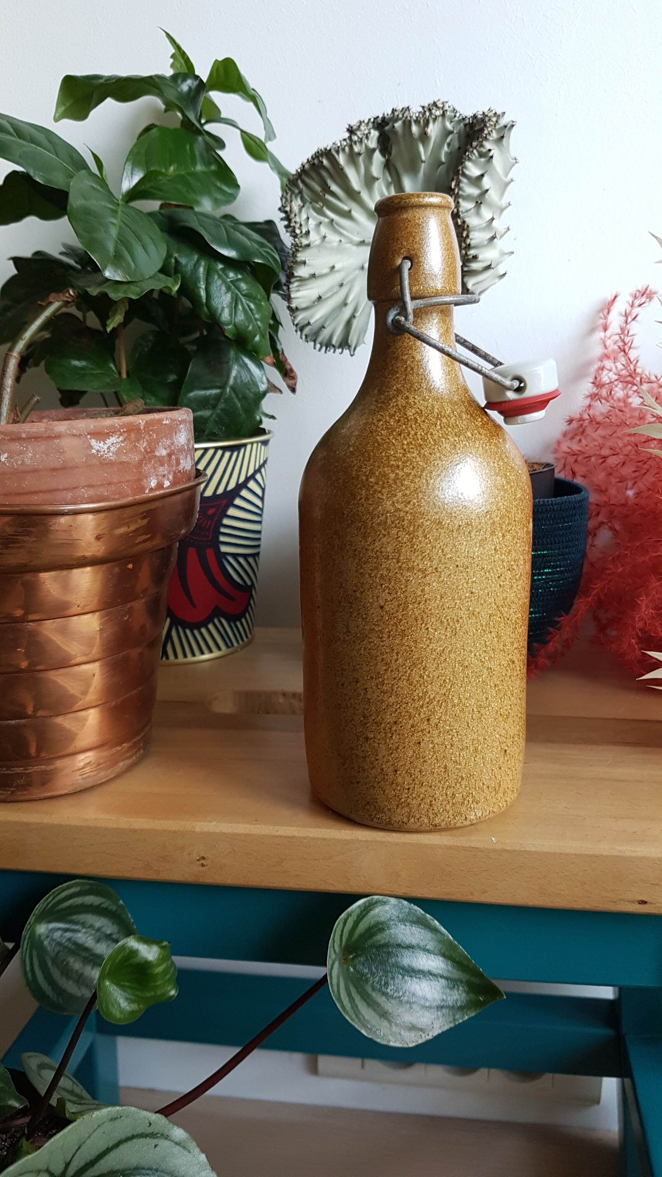 Bottle in glazed stoneware 0.5L