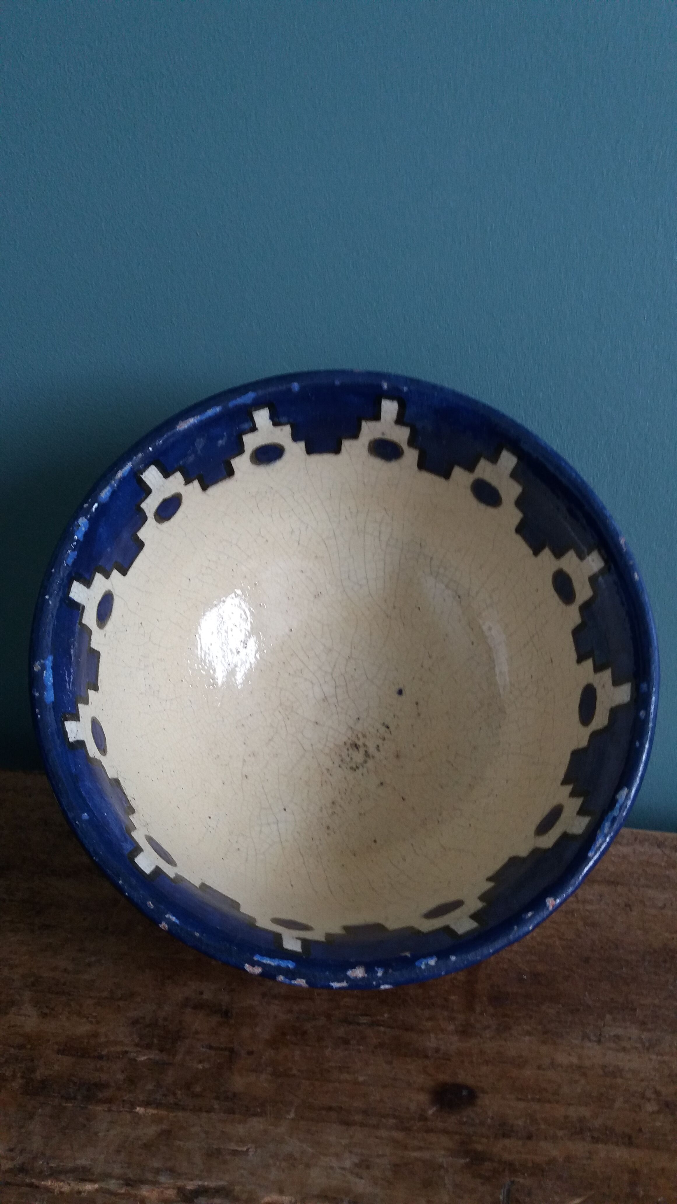 Bol signed by Ahmed Serghini, Safi, Morocco.