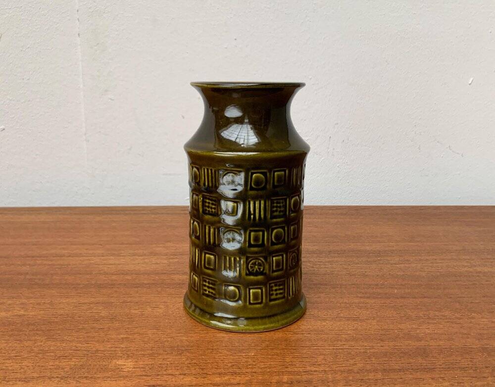 Vintage Ceramic Vase West German WGP by Bay, 1970s