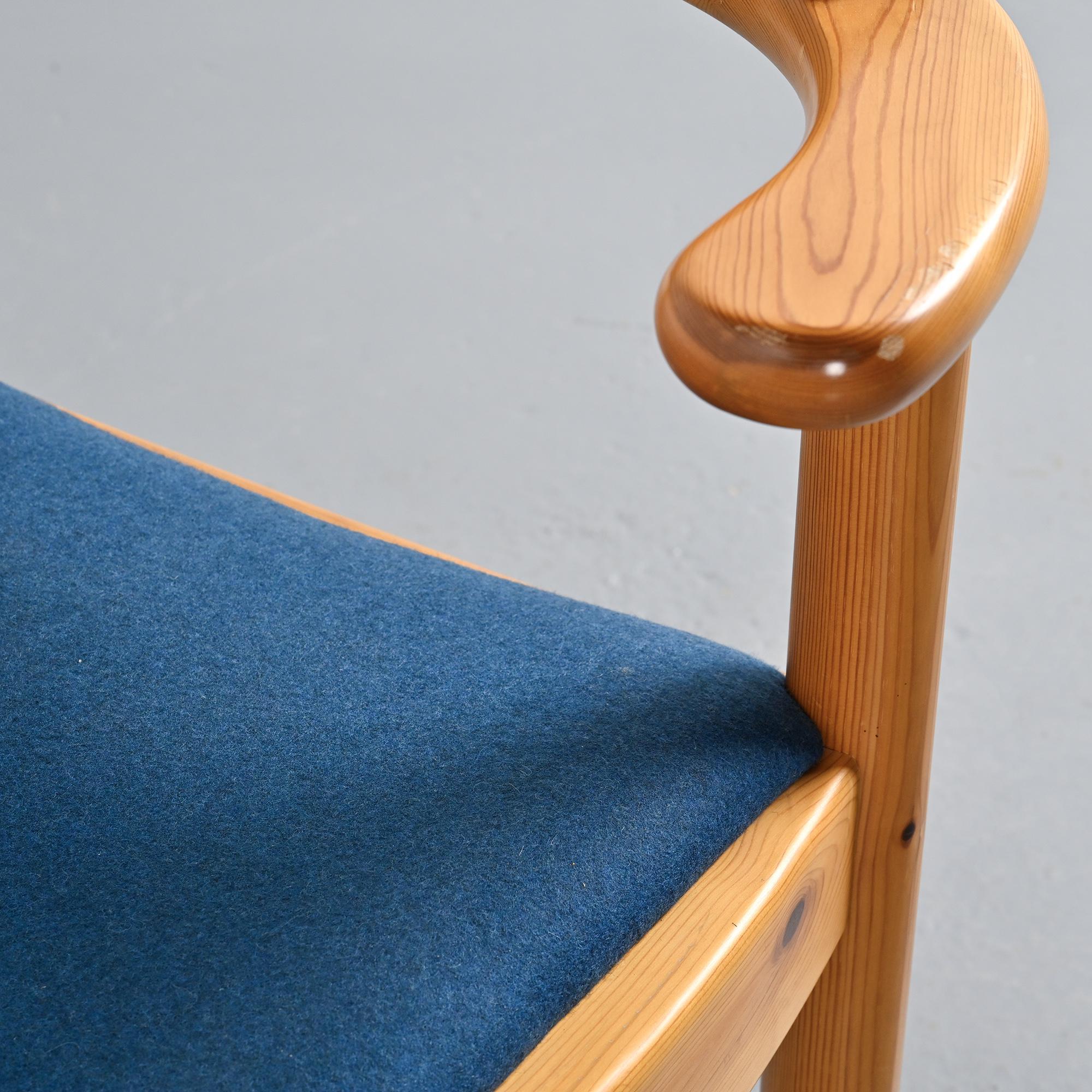 Suite de six fauteuils Vamdrup Stolefabrik, Danemark, circa 1970