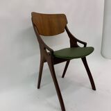Set of 3 Danish dining chairs Arne Hovmand Olsen 1950