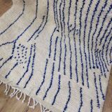 Handmade Berber wool mrirt rug 266 X 155 CM