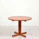 Round dining table by Tarm OG Stole Mobelfabrik in solid teak