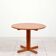 Round dining table by Tarm OG Stole Mobelfabrik in solid teak