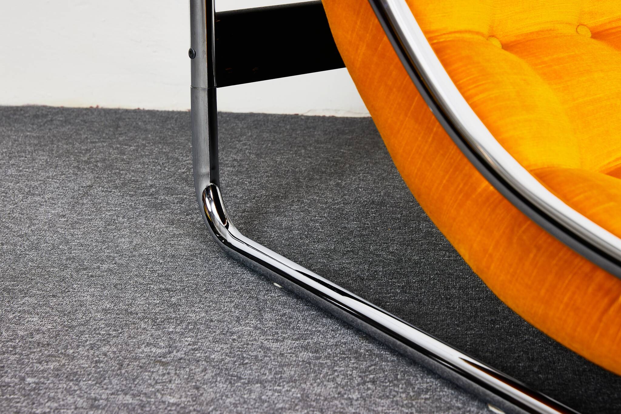 Fauteuil lounge vintage Impala jaune par Gillis Lundgren pour IKEA, Suède, 1972