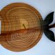 Equinoccio fruit basket in foldable wood from the 70s