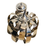 Vintage space age pendant lamp France 90