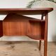 Vintage Scandinavian teak desk Gunnar Nielsen Tibergaard