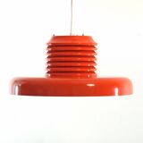 Ferrari red Hans Agne Jakobsson mid-century pendant