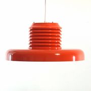 Ferrari red Hans Agne Jakobsson mid-century pendant