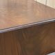 English mahogany drop-leaf desk from the 1950s