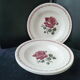 Set de 3 assiettes creuses Badonviller modèle Germaine