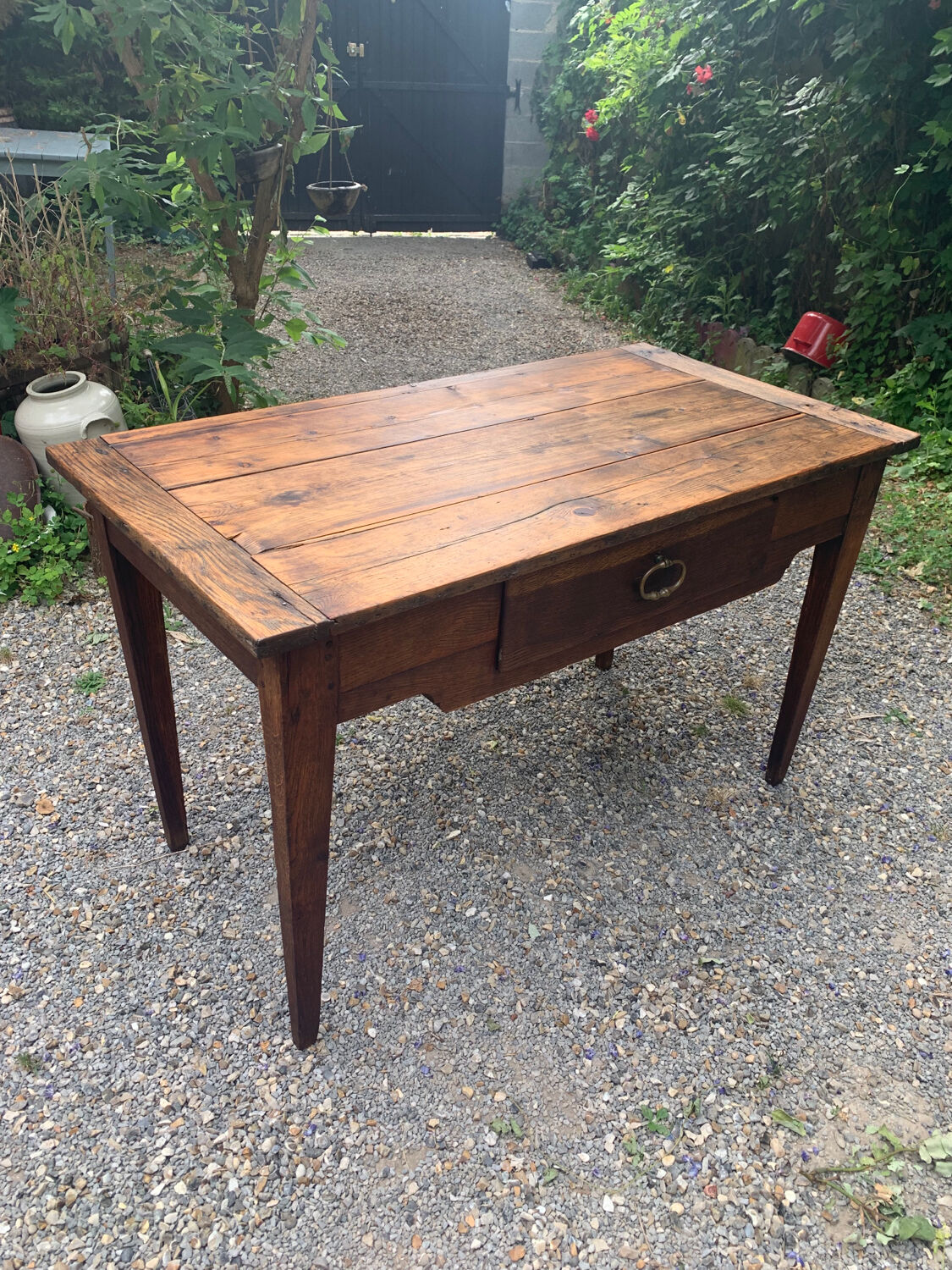 Old farmhouse table