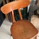 "Bistro chair 'Banana' Luterma in curved wood – 1950s"