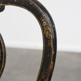 Antique French Napoleon III Chair Inlaid with Mother-of-Pearl