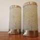 Pair of Midcentury Table Lamps Rockets AKA, Germany, 1970s