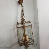 Ancient bronze chandelier