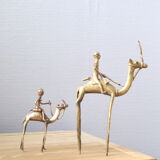 Ancient African brass statuettes