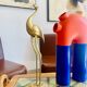 Ancient brass bird