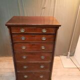 English Mahogany Semainier