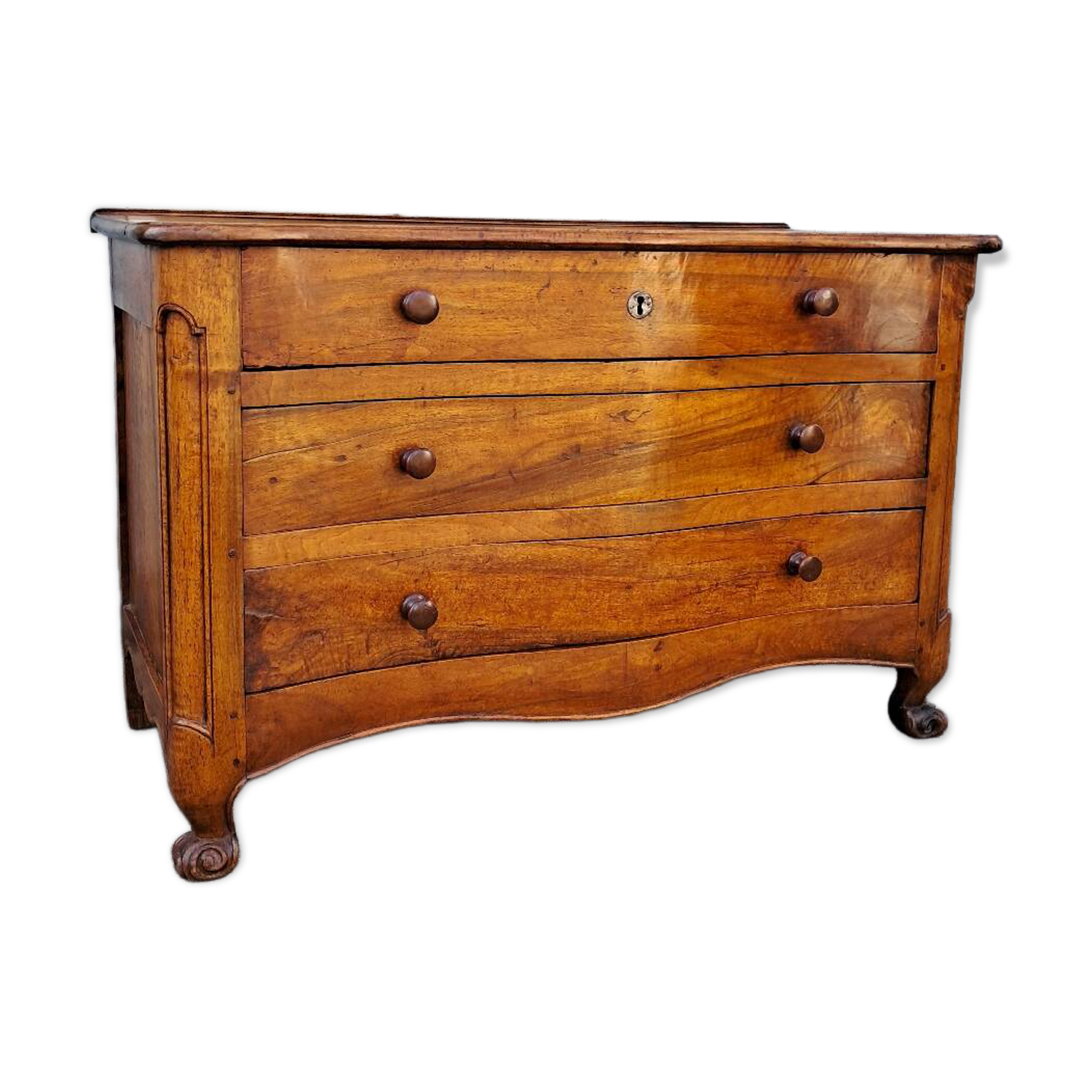 Commode Louis XV en noyer