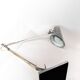 Lampe de table en acier inoxydable et de conception italienne par Flos