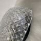 Small wall light ceiling light square glass minimalist porthole