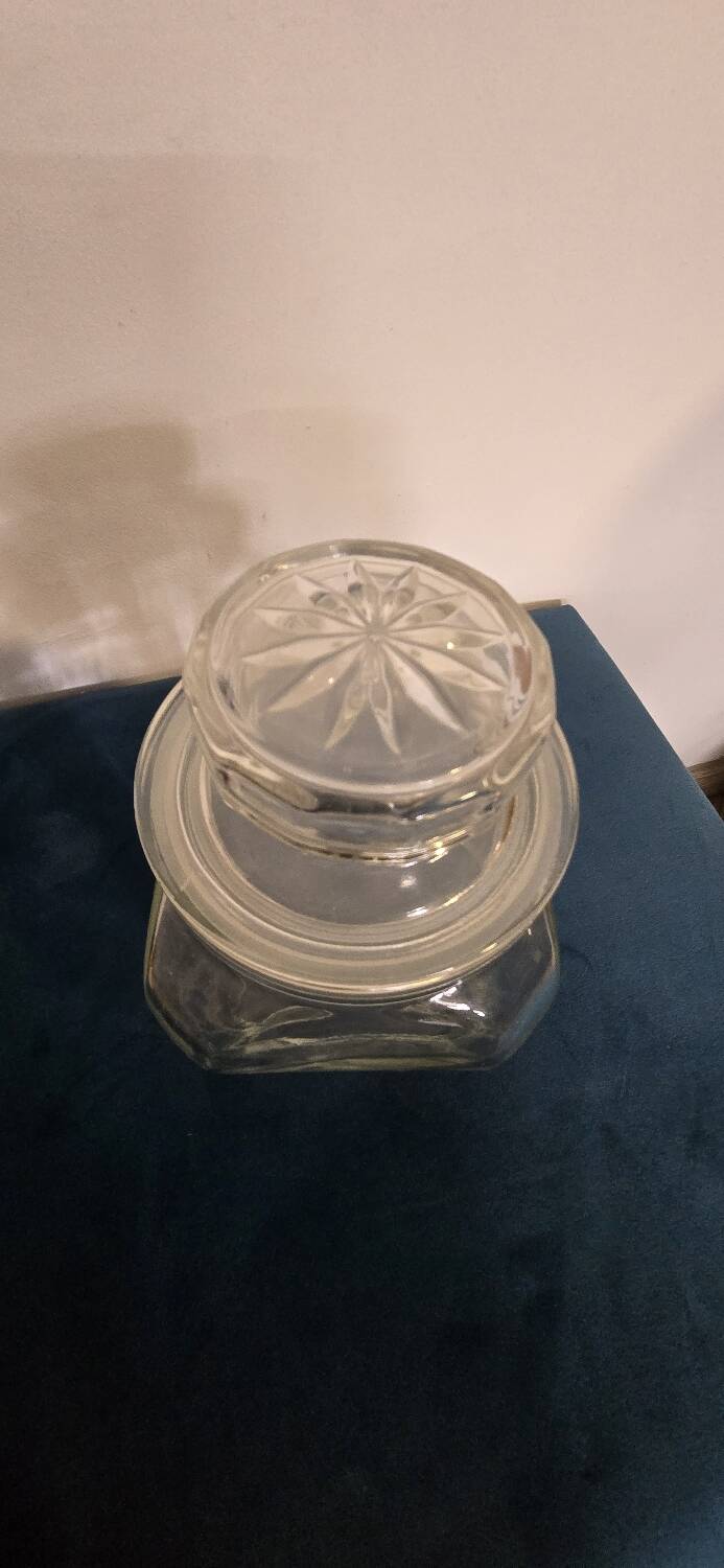 Bonbonnière en verre