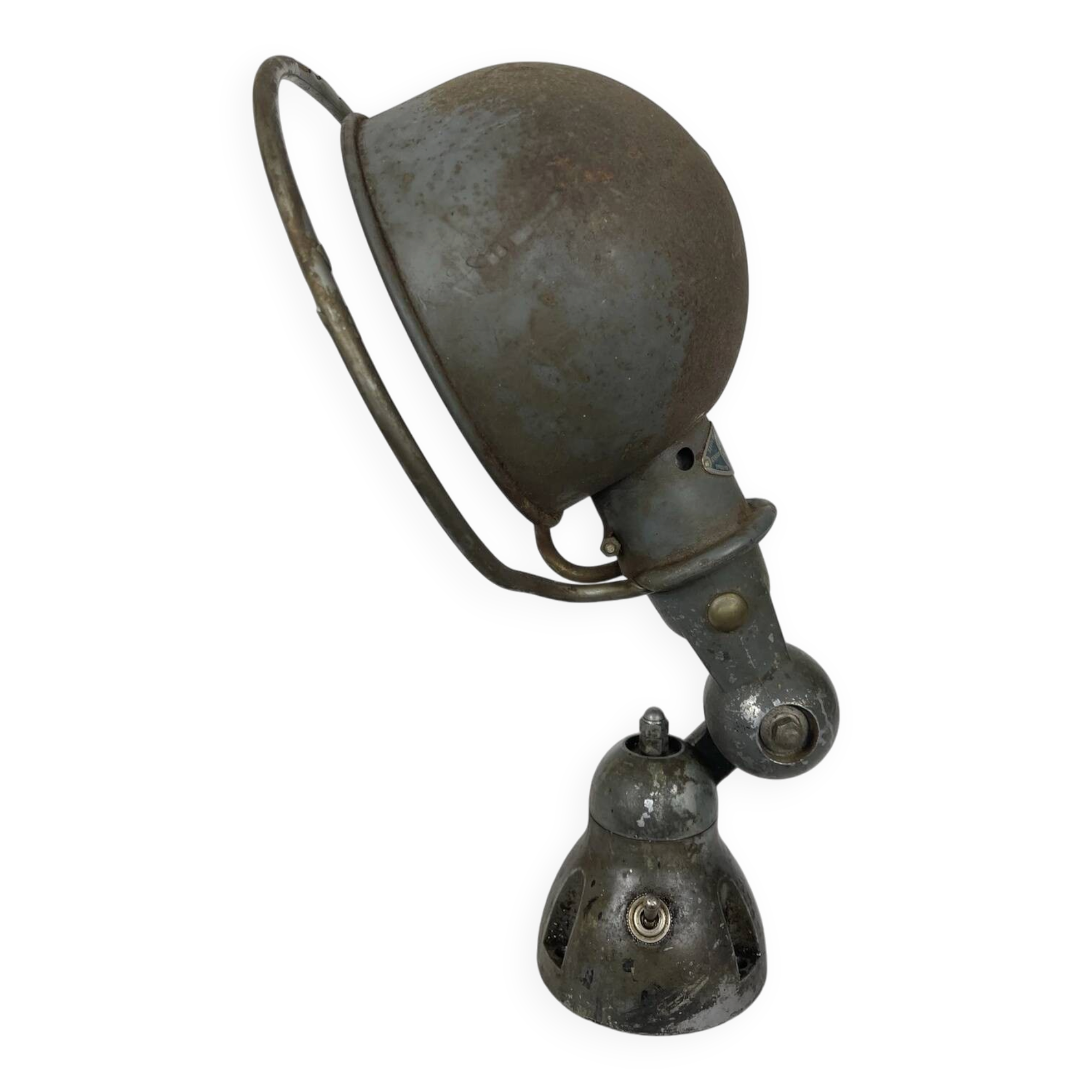 Grey Jielde wall light