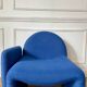 Vintage 70s wool fireside chair