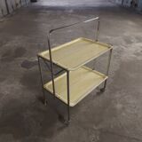 Italian vintage 70's foldable rolling service, speedy