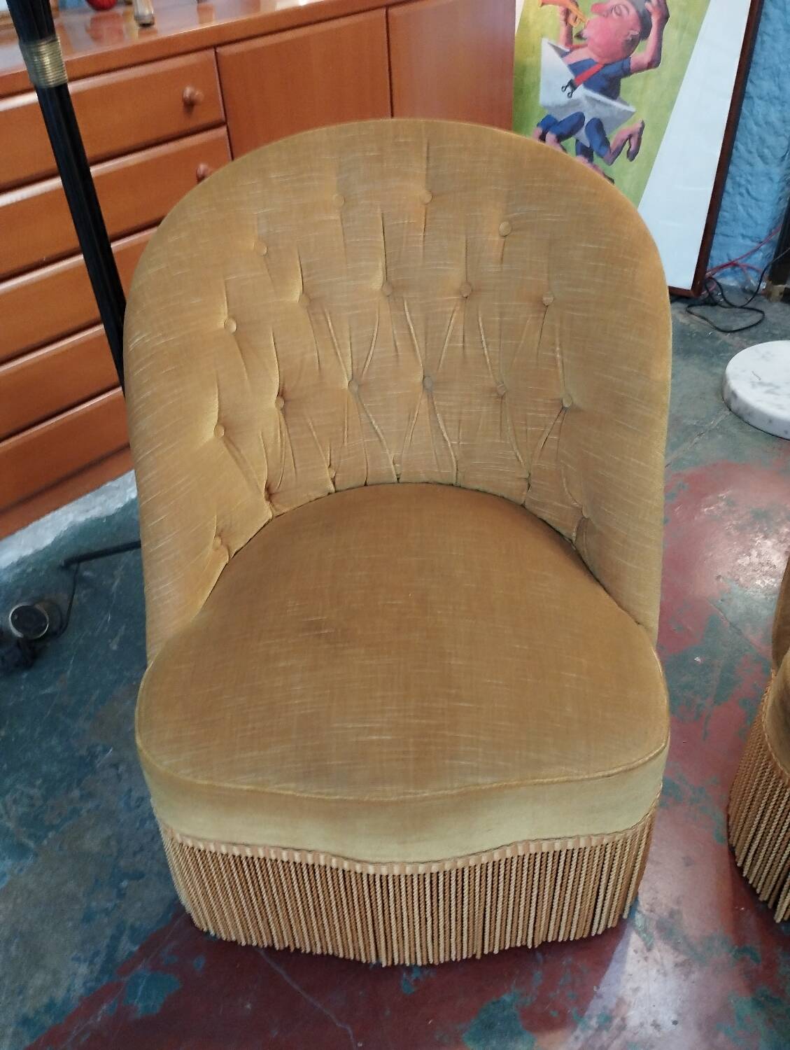 Toad sofa and 2 armchairs set