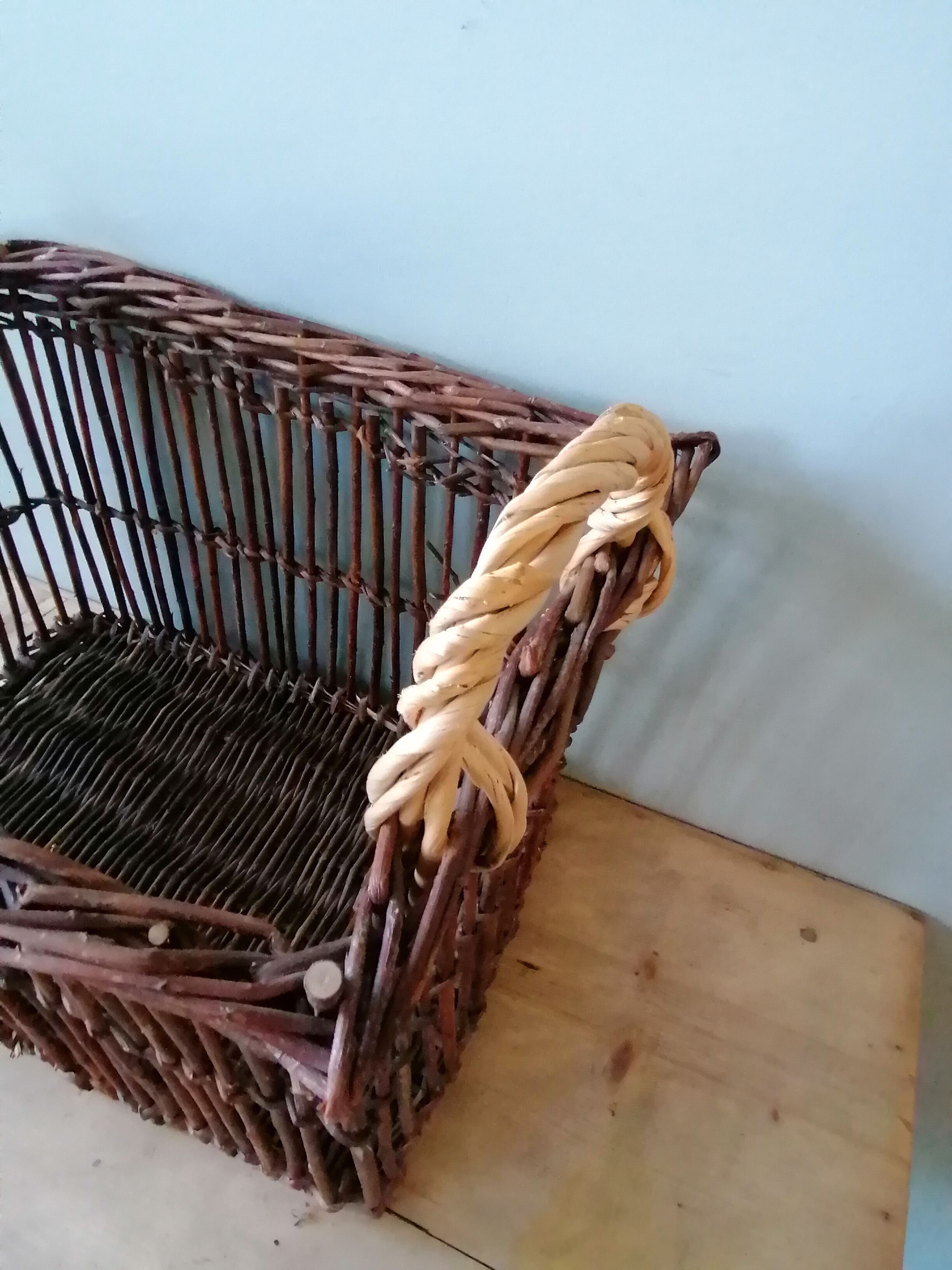 Wicker basket, rattan