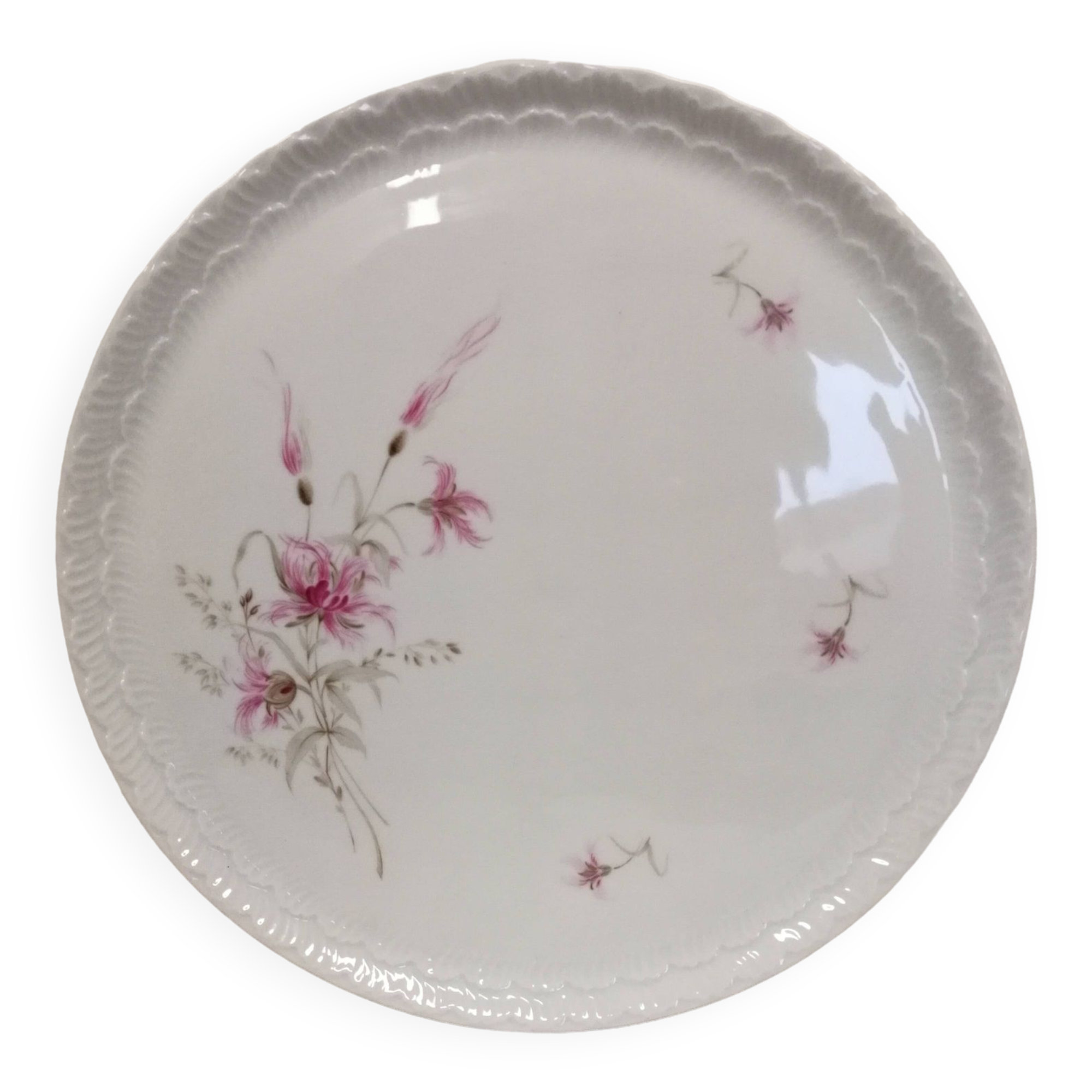 Pie Dish, Limoges Porcelain Dish G. Labesse