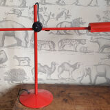 Red metal lamp design 70