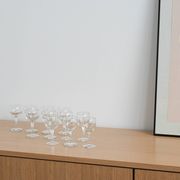 11 verres à vin danois, années 1970