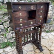 Spanish Vargueno Walnut Cabinet