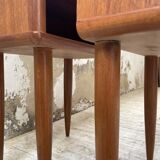 Pair of Scandinavian teak bedside tables