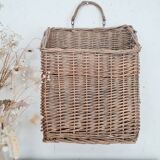 Rattan wall basket - rattan basket