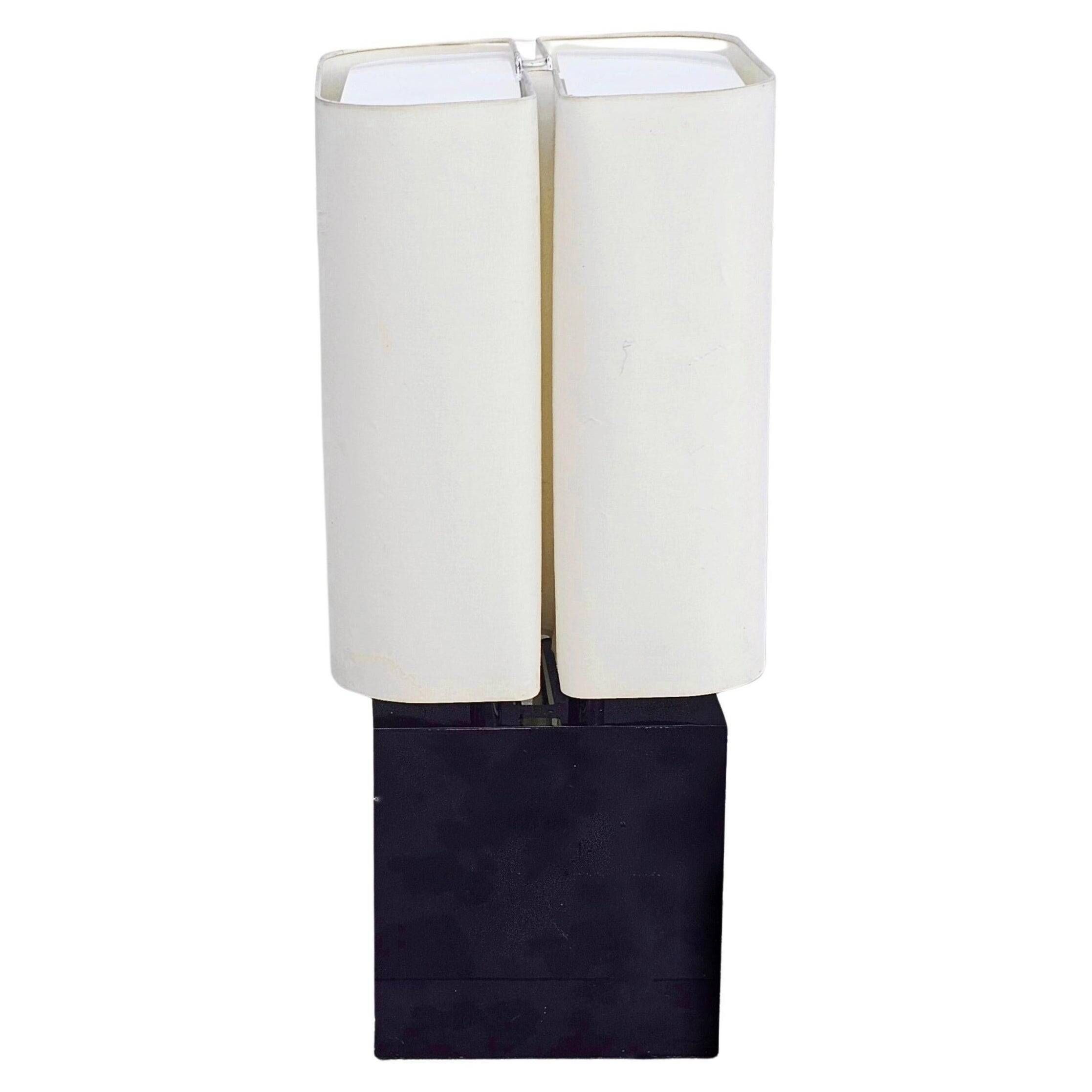 Postmodern floor lamp BRASILIA Michel Boyer Glass Light 1974