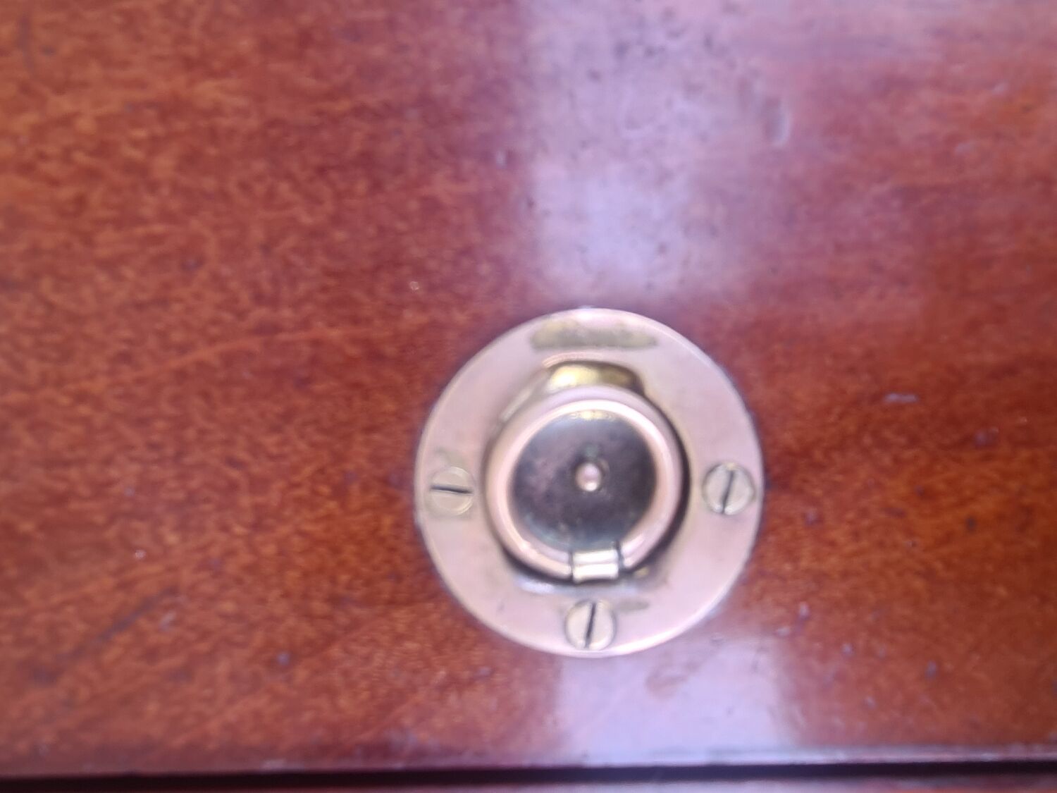 Mahogany tea table