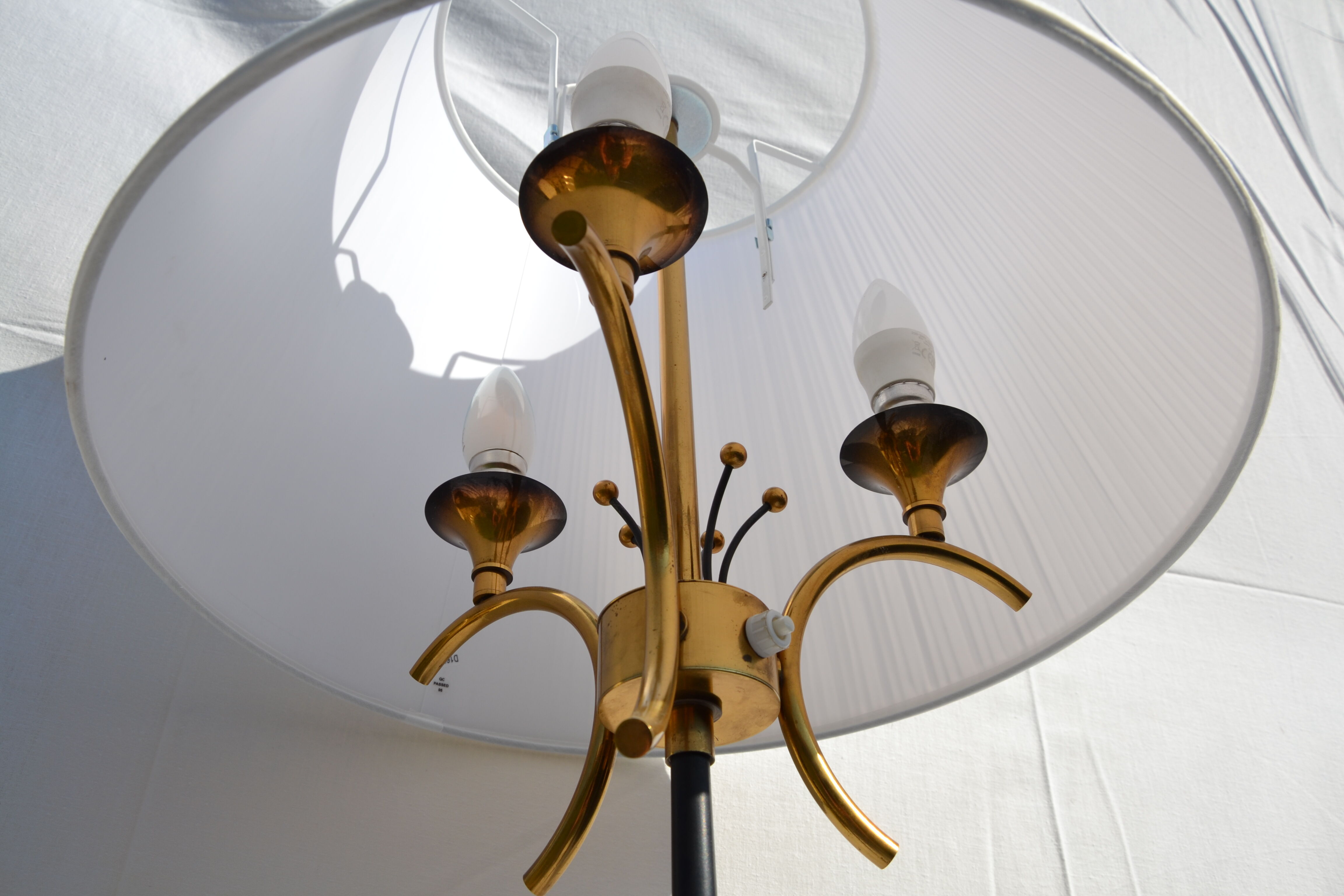 Lampadaire maison Lunel année 50 tripode 3 feux