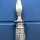 Grange louche en argent massif, époque XIXème