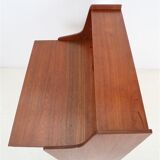 Mid-century teak bureau / secretary desk / Danish modern design / 1960s