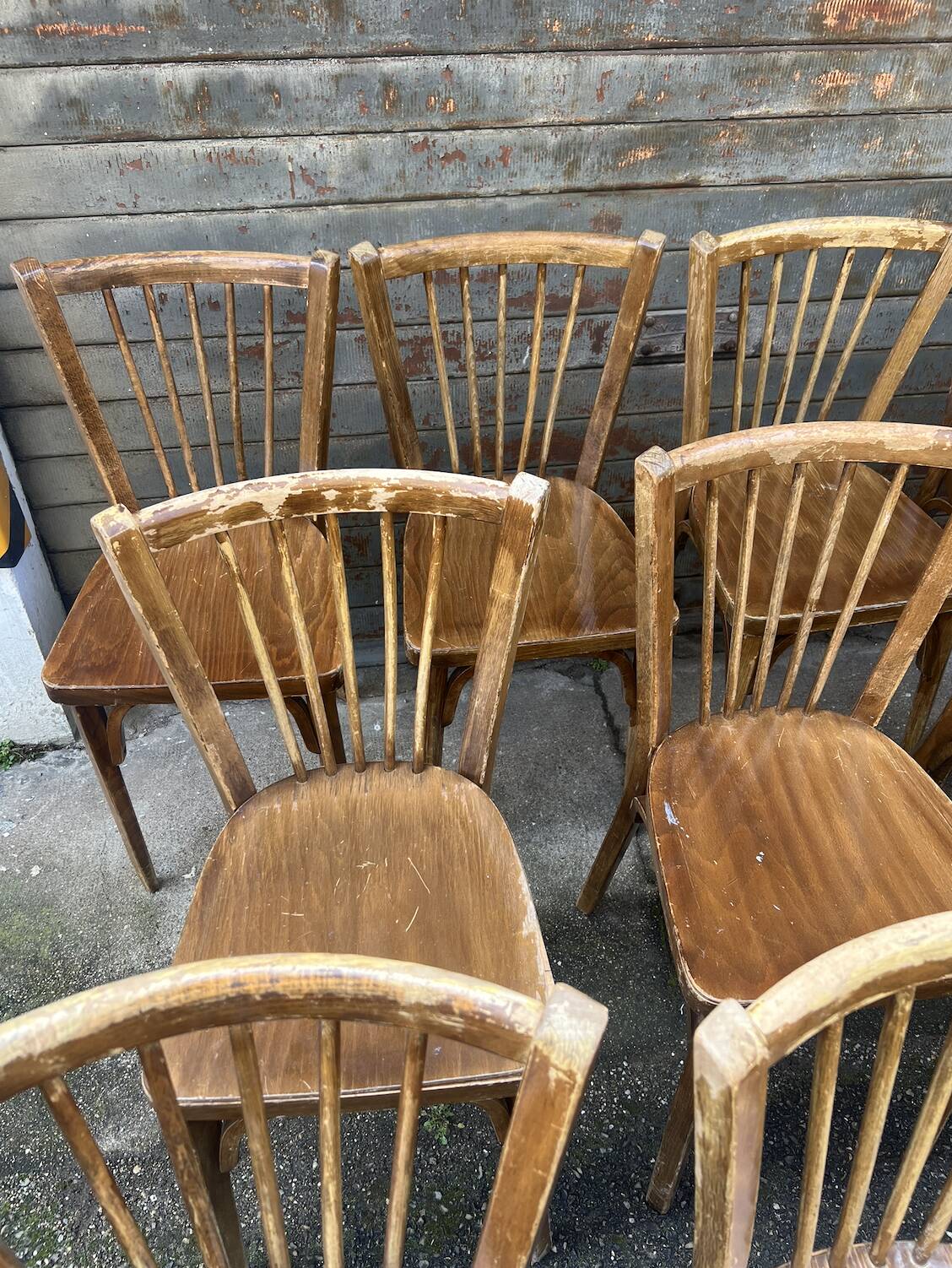 19 Baumann bistro chairs 83 (barn find)