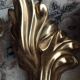 Set of 4 solid bronze furniture legs – new