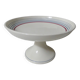Digoin Sarreguemines old footed dish compote 4932