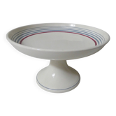 Digoin Sarreguemines old footed dish compote 4932